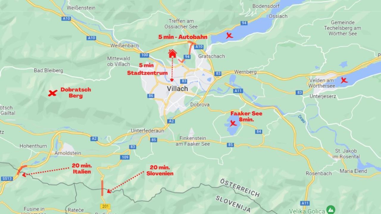 빌라흐 Panoramablick Exklusiv 아파트 외부 사진